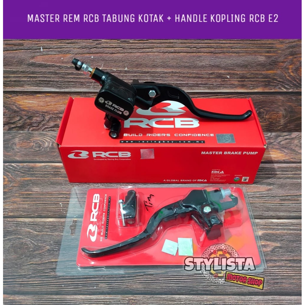 PAKET MASTER REM RCB E3 TABUNG KOTAK HANDLE KOPLING RCB 1 SET ORIGINAL AEROX 155 VARIO 110 125 150 B