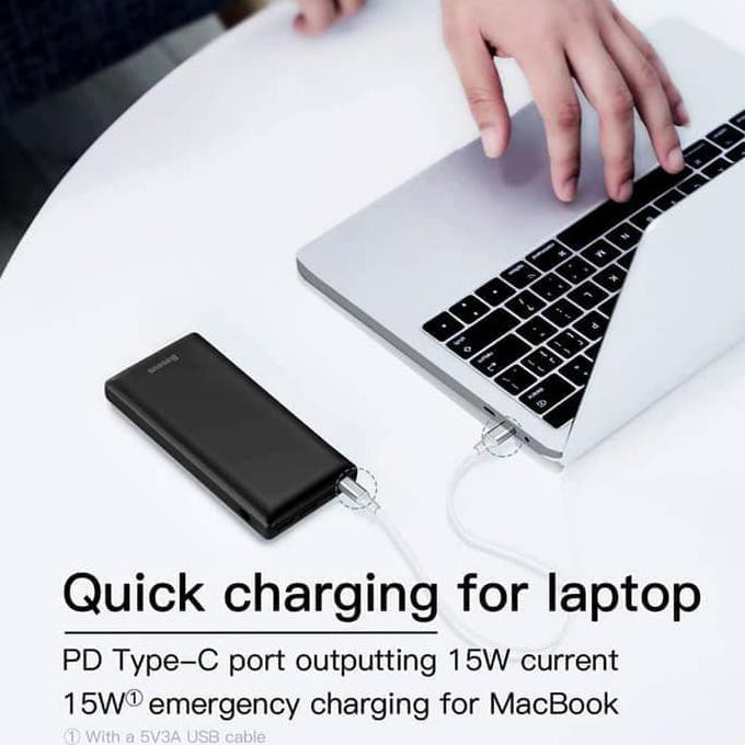 Jual Baseus Powerbank Mini Ja 20000 Mah Pd 15W Power Bank Ppjan-B01 Ori