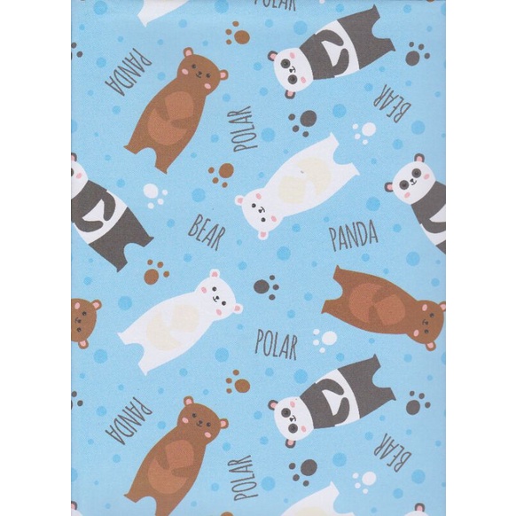 

Kertas Kado Sansan Wawa SW 5836 "Animal/panda/polar bear/bear