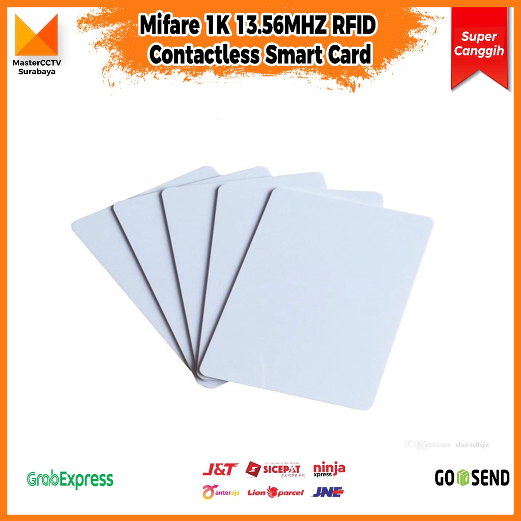 

Mifare 1K 13.56MHZ RFID Contactless Smart Card Mifare Card Kartu Mifare NFC Card