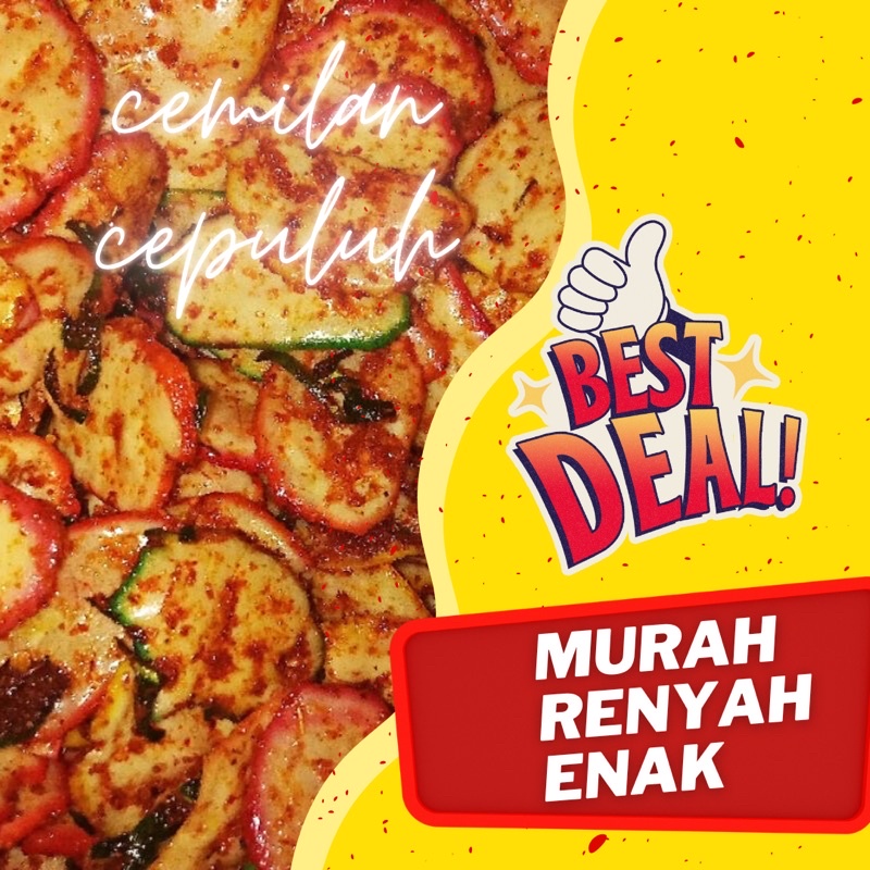 

KERUPUK SEBLAK 500-1KG ENAK GRATIS ONGKIR