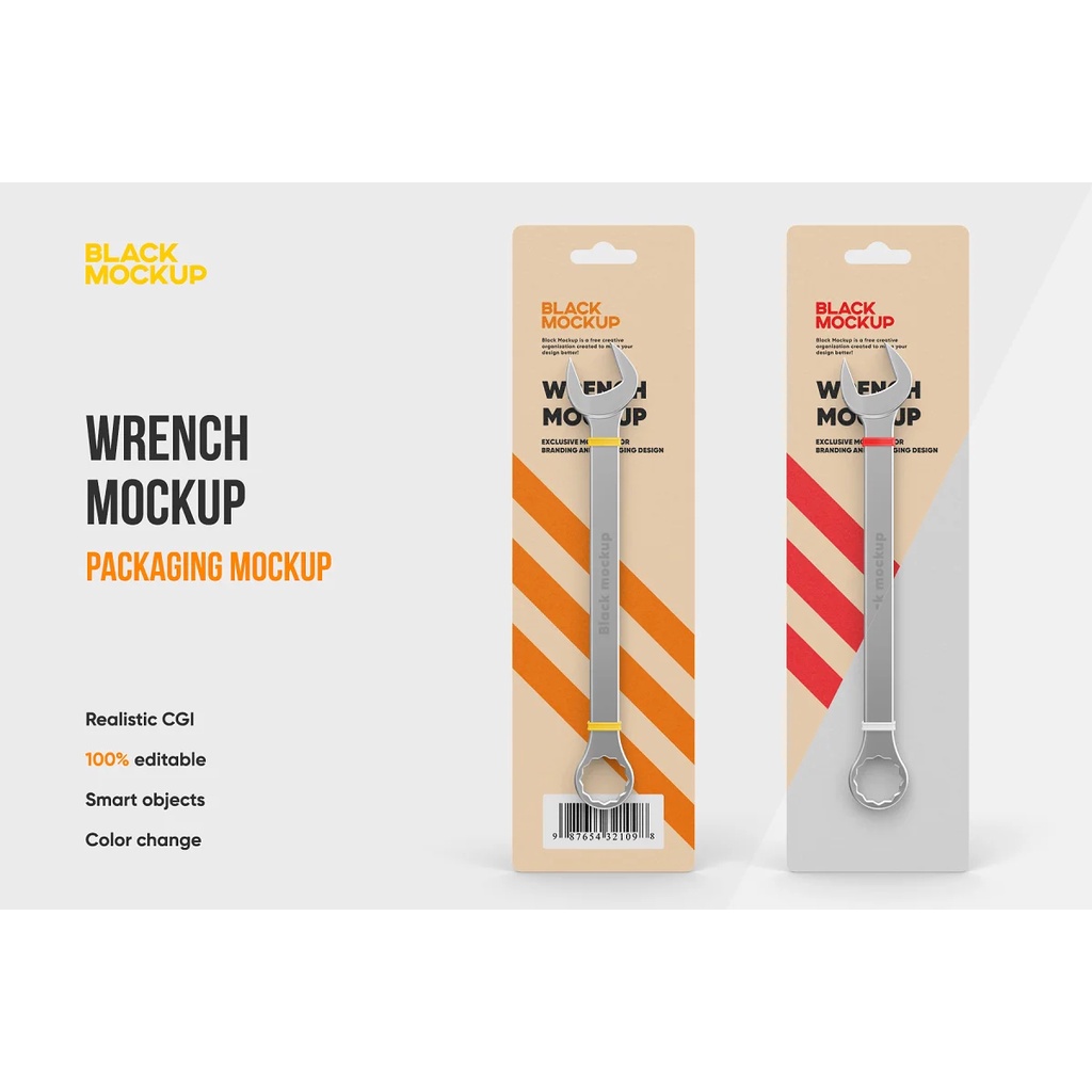 Wrench Mockup