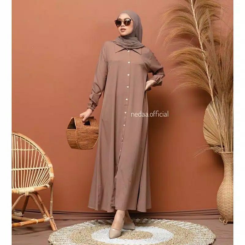 Gamis NIDIA Full Kancing