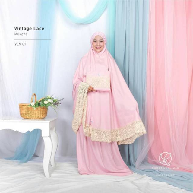 Mukena Vintage Lace by kiciks muslimah
