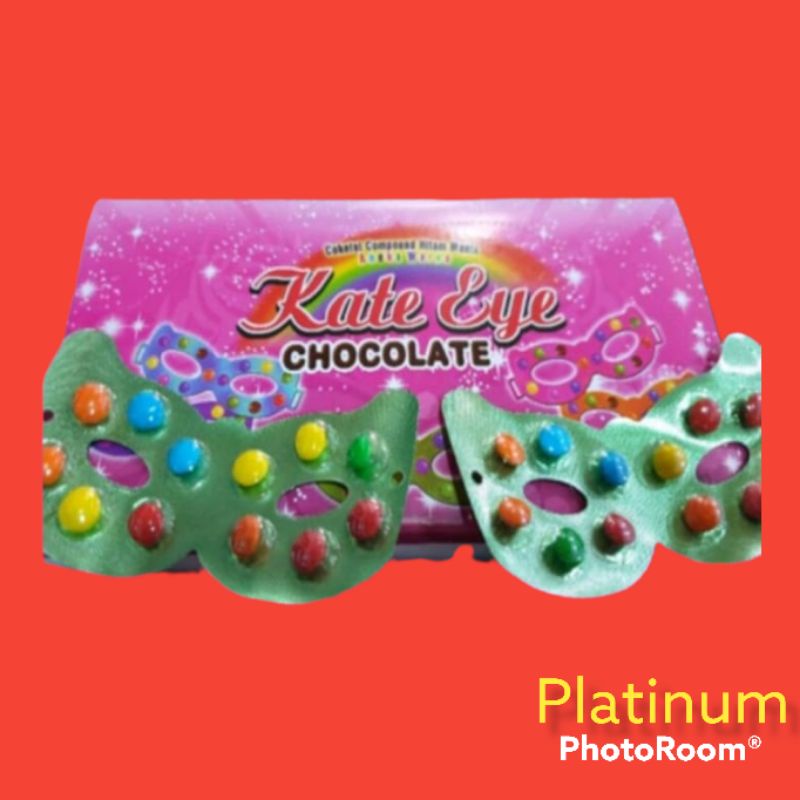 Kate Eye Coklat kacamata 216 G / 40 Pcs @ 5.4 G