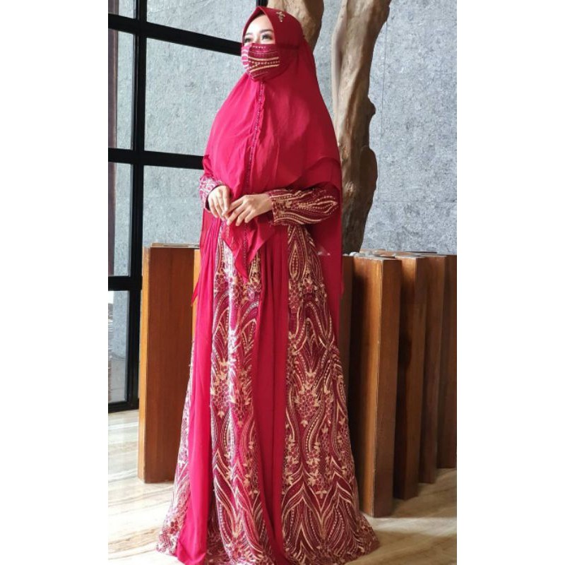 Gaun Syari Thalia by Santhi Muslimah JS Boutique