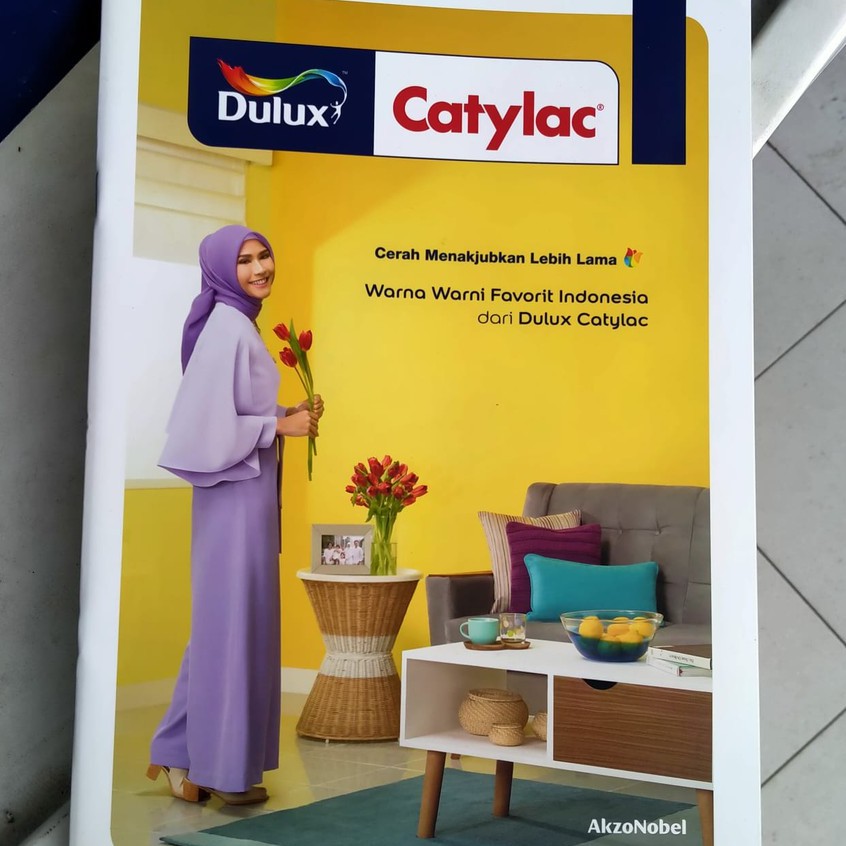 Brosur Katalog Warna Cat Tembok Catylac Terbaru