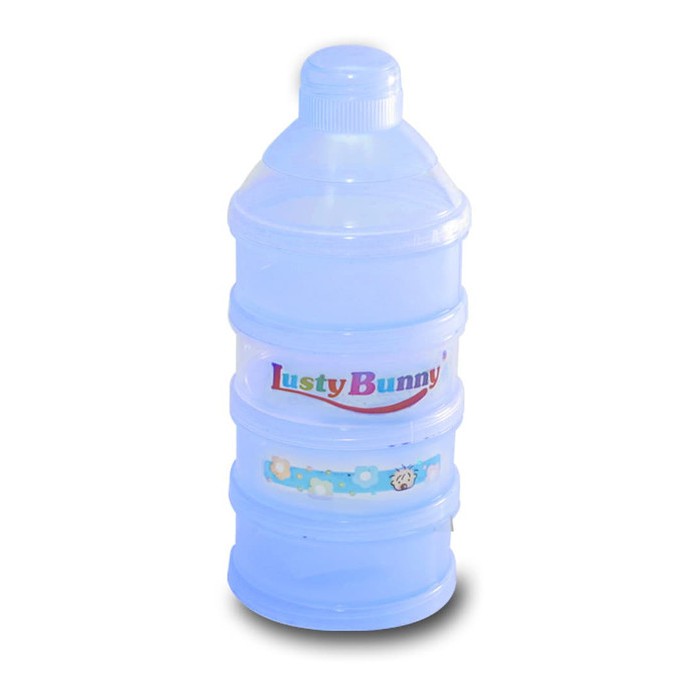 LUSTY BUNNY Tempat Susu 4 Tingkat - Wadah Susu Formula - Baby Milk Container