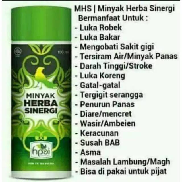 Minyak Herbal Sinergi HPAI
