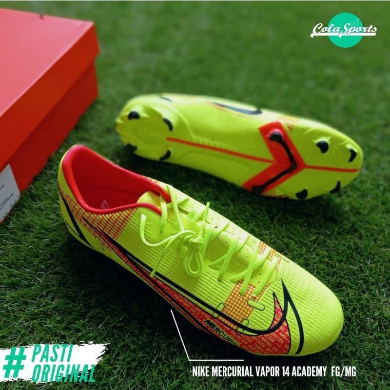 Nike Mercurial Vapor 14 Academy FG MG Volt Bright Crimson CU5691760 Motivation Pack Original BNIB Ne