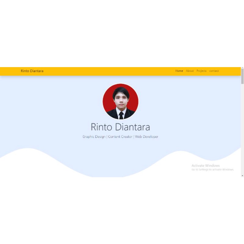 WEBSITE PORTOFOLIO termurah dengan kualitas terbaik