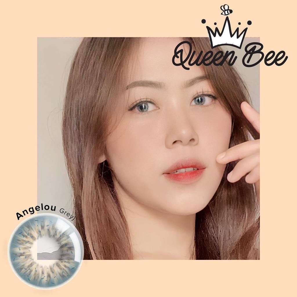 Softlens QUEEN BEE X2 DIA 14.20mm MINUS (-3.25 s/d -6.00) BY EMOTICON/Lensa  Kontak/BS