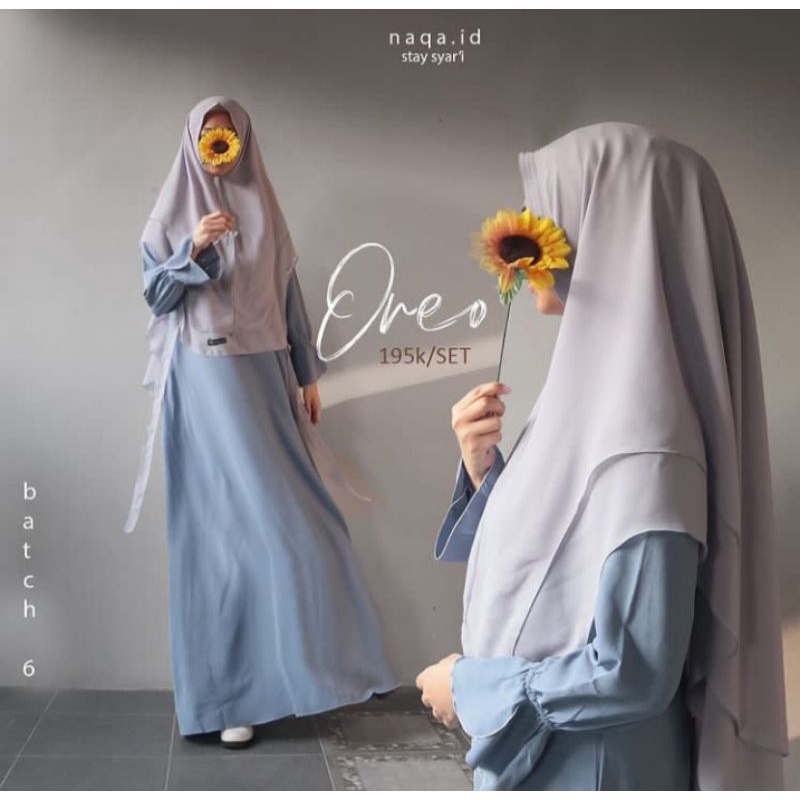 Naqa.id batch 6 warna oreo