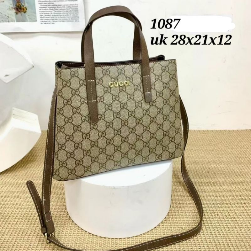 Tas GC import / Top handle bag Guc** import uk 28x21x12