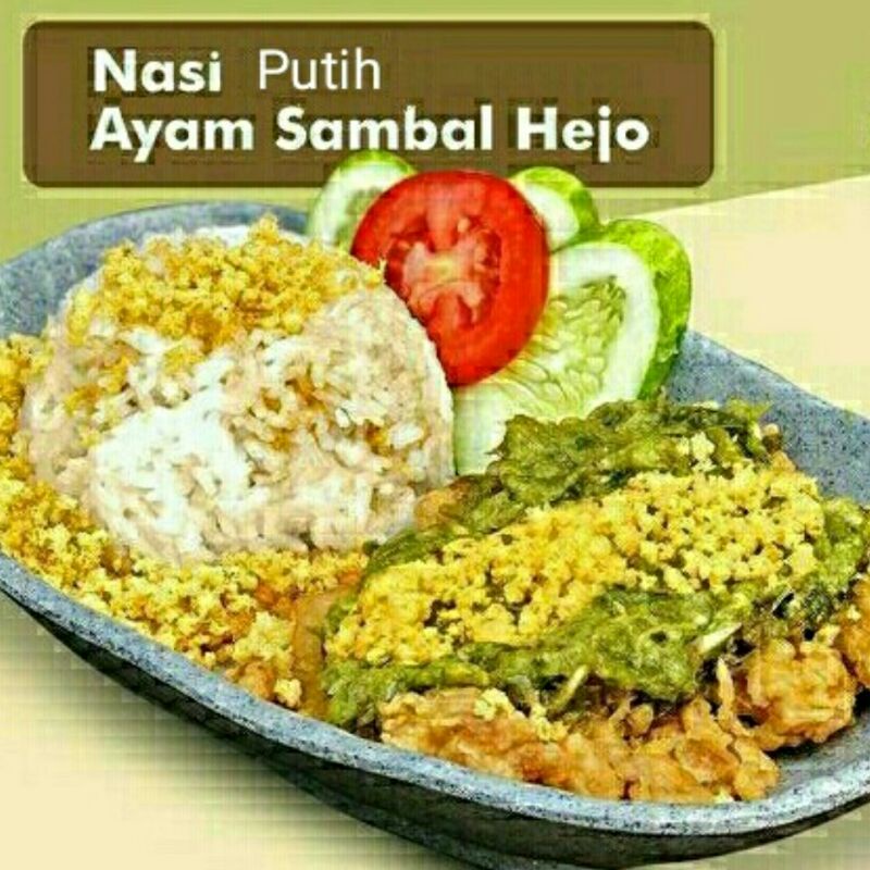 

Nasi Ayam Goreng Dada Sambal Hejo