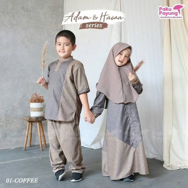 Couple adik kakak / koko gamis adik kakak