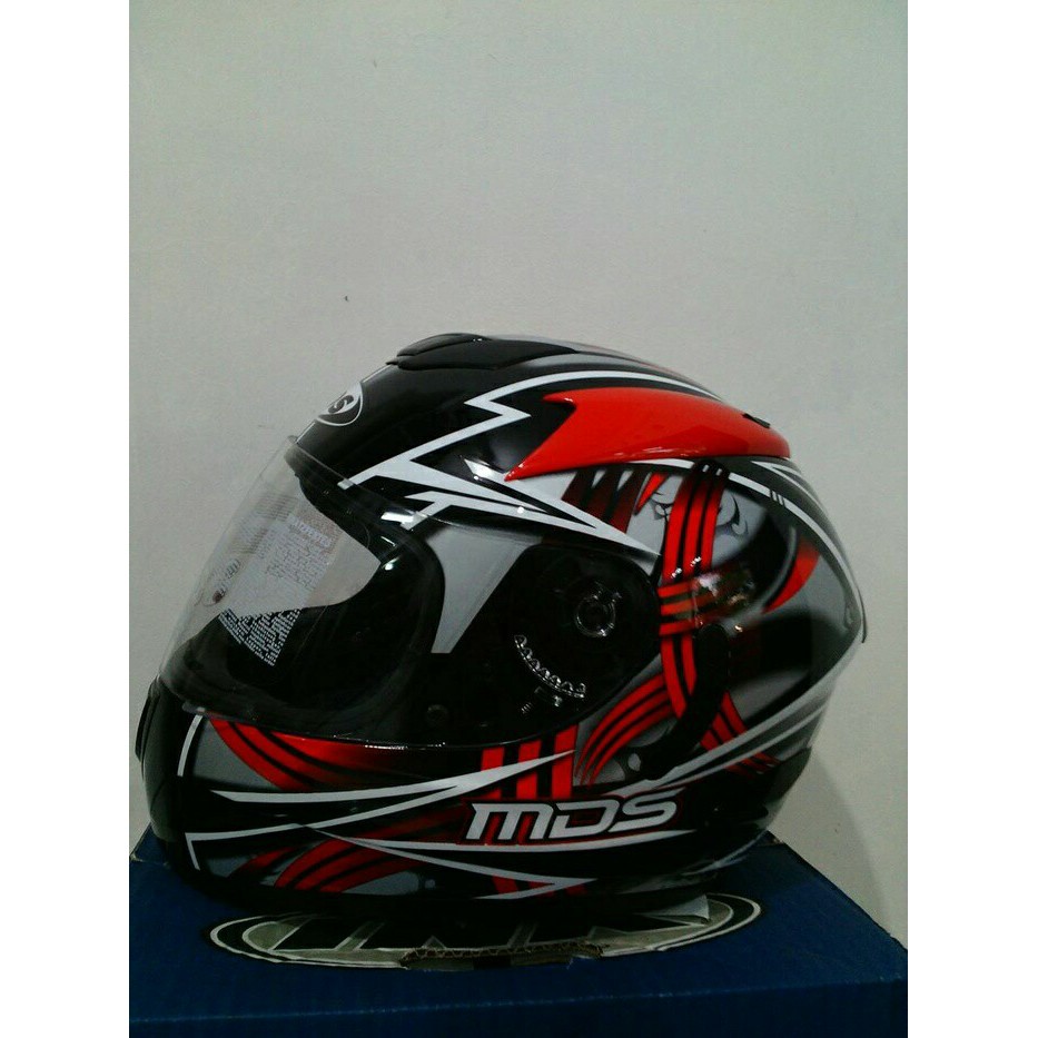 helm MDS victory motif black   red