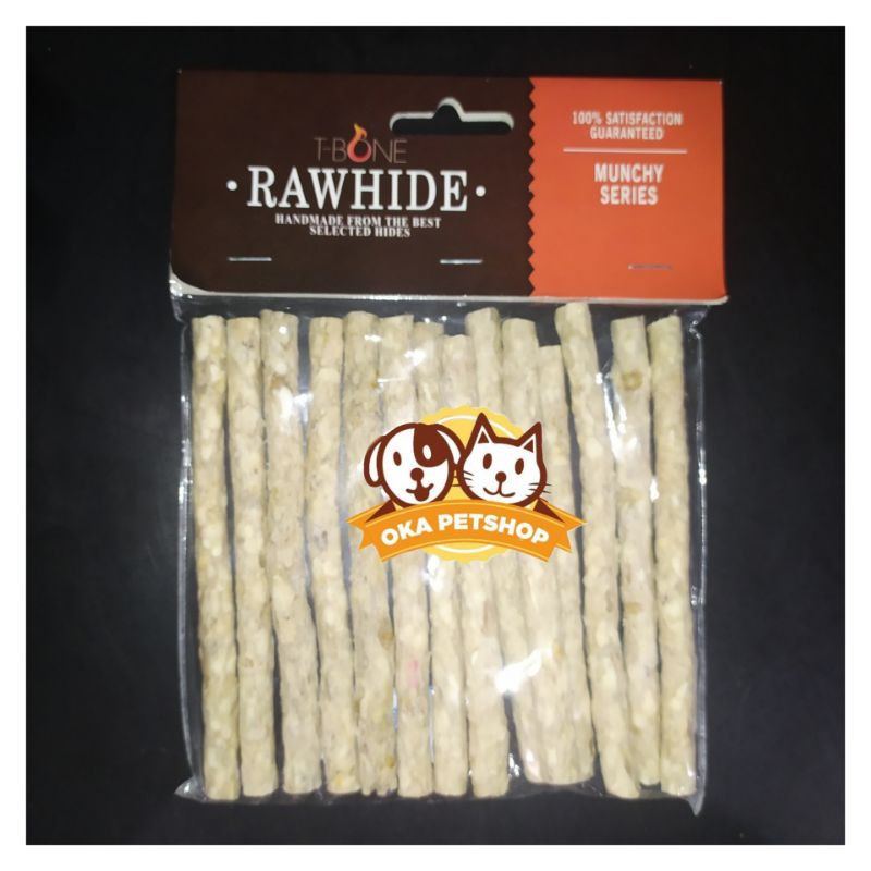 Snack Anjing Bona Tulang - Tulangan Stick 1pcs isi 14 / Tulang - Tulangan Untuk Anjing