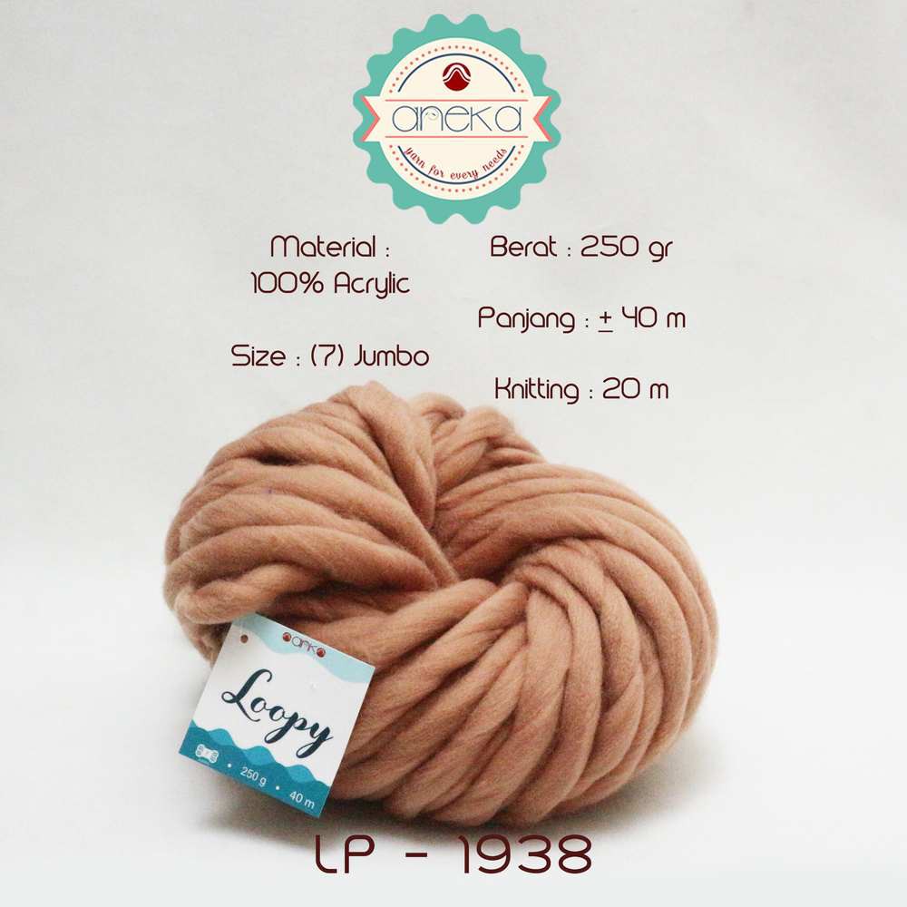 KATALOG - Benang Wol / Wool Ekstra Tebal - LOOPY YARN