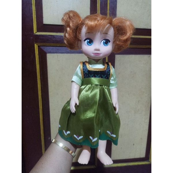 Jual Anna Frozen Lookalike Disney Animators Animator Toddler Doll