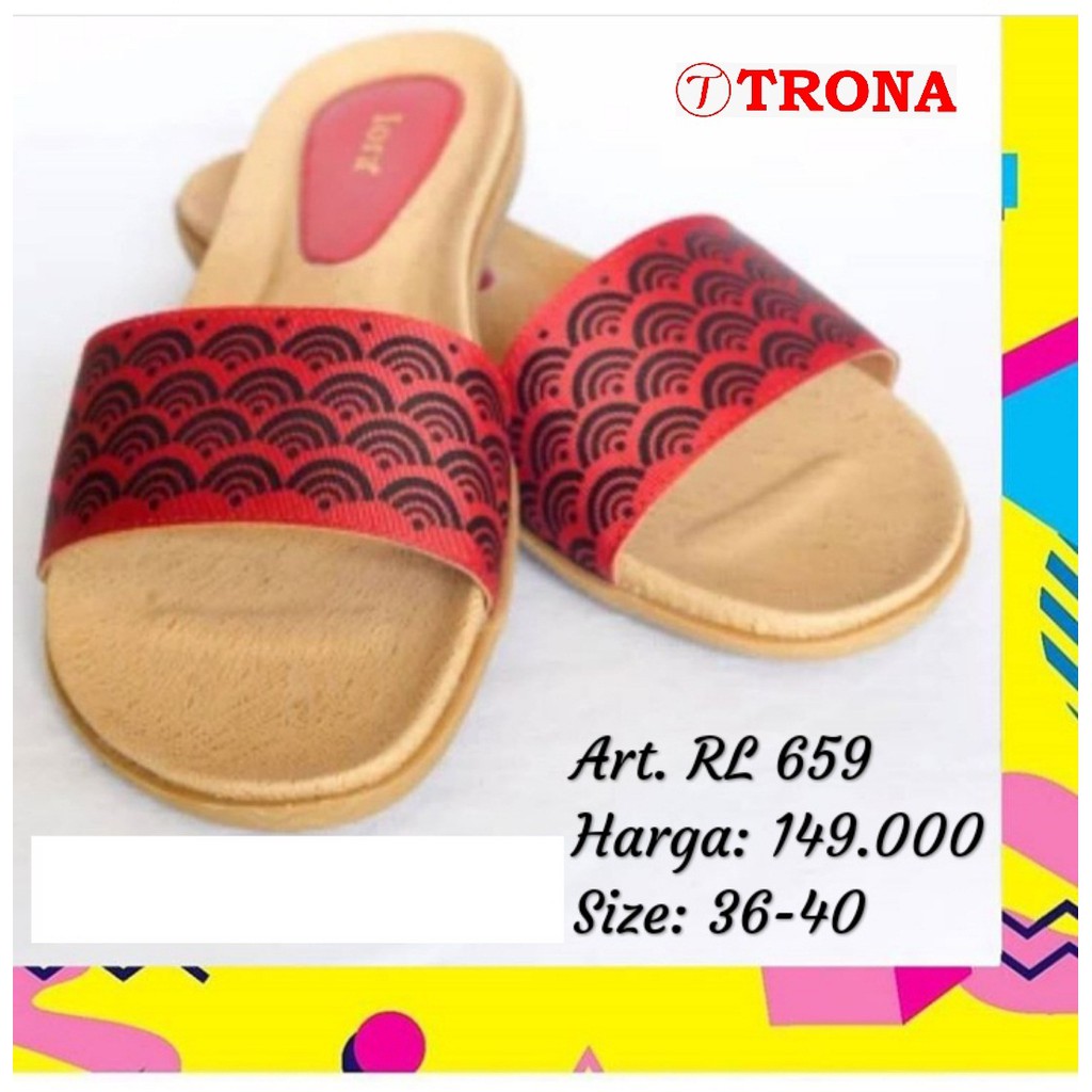 Sandal Slip On Wanita Iora RL 859