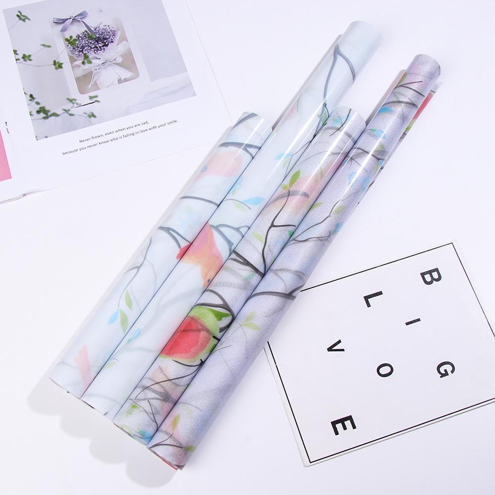 Suyo Stiker Jendela Frosted Elektrostatis Motif Burung 3D Untuk Dekorasi Rumah