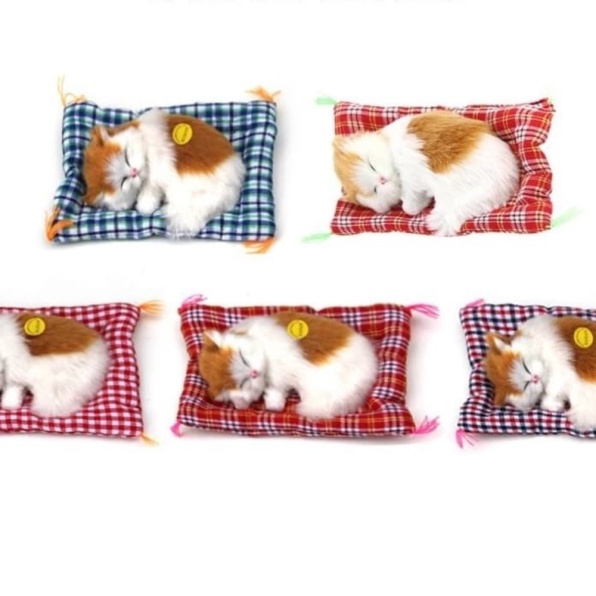 

tidur simulasi Yellow Boneka dengan Diskon dan KUCING dengan - duduk White Jual