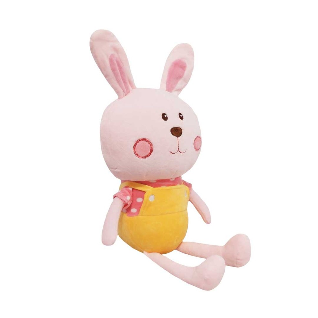 Boneka Kelinci Istana Boneka Rabbit Overall bunny jelly bahan squisy halus