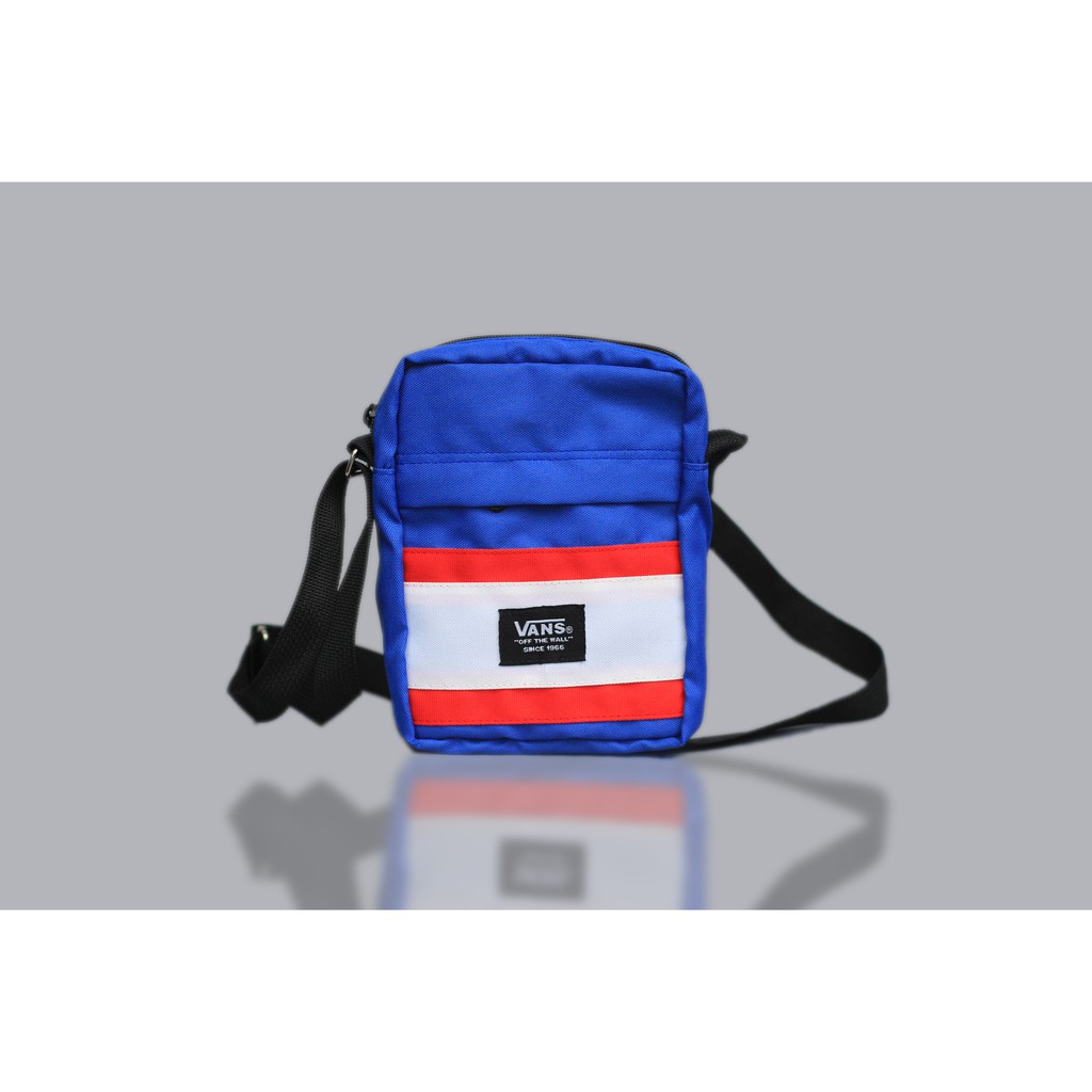 Tas Selempang Pria Vans Lady Blue Hometown Flap Shoulder Bag High Qaulity