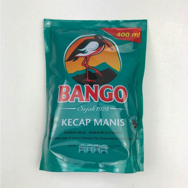 

Bango Kecap Manis 400 Ml - Soy Sauce, Kecap Manis Refill, Kecap Manis Pouch