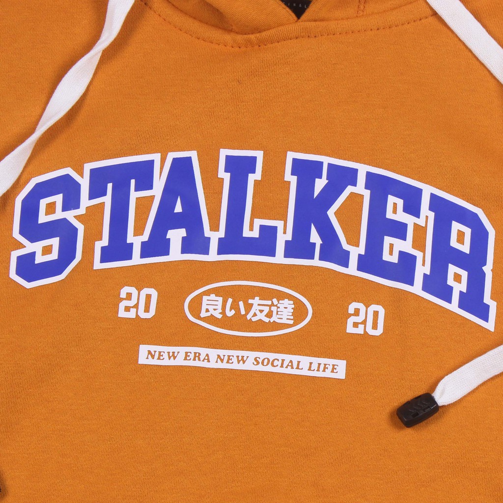 Stalker Jaket / Hoodie Stalker - New Social Life - Mustard