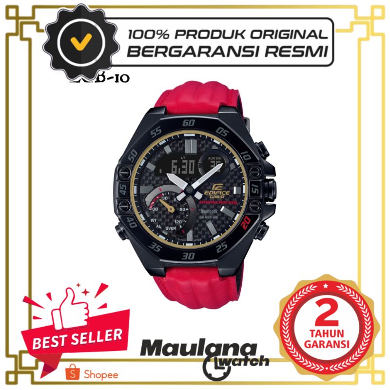 JAM TANGAN PRIA WANITA | RANTAI | KULIT | KARET | MURAH | pria - casio edifice ECB-10 original strap