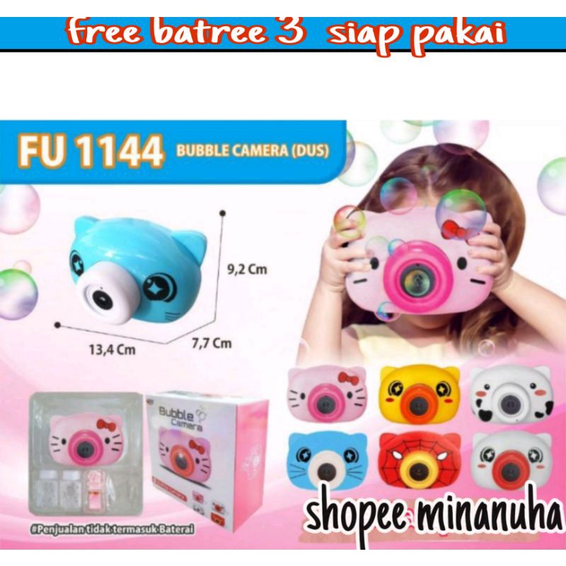 REFIL BOTOL GELEMBUNG/MAINAN GELEMBUNG/BUBBLE CAMERA