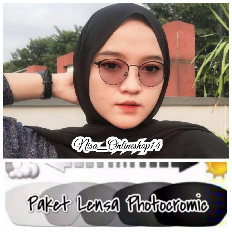 Lensa Potocromic | Kacamata antiradiasi | Kacamata Pria | Kacamata wanita