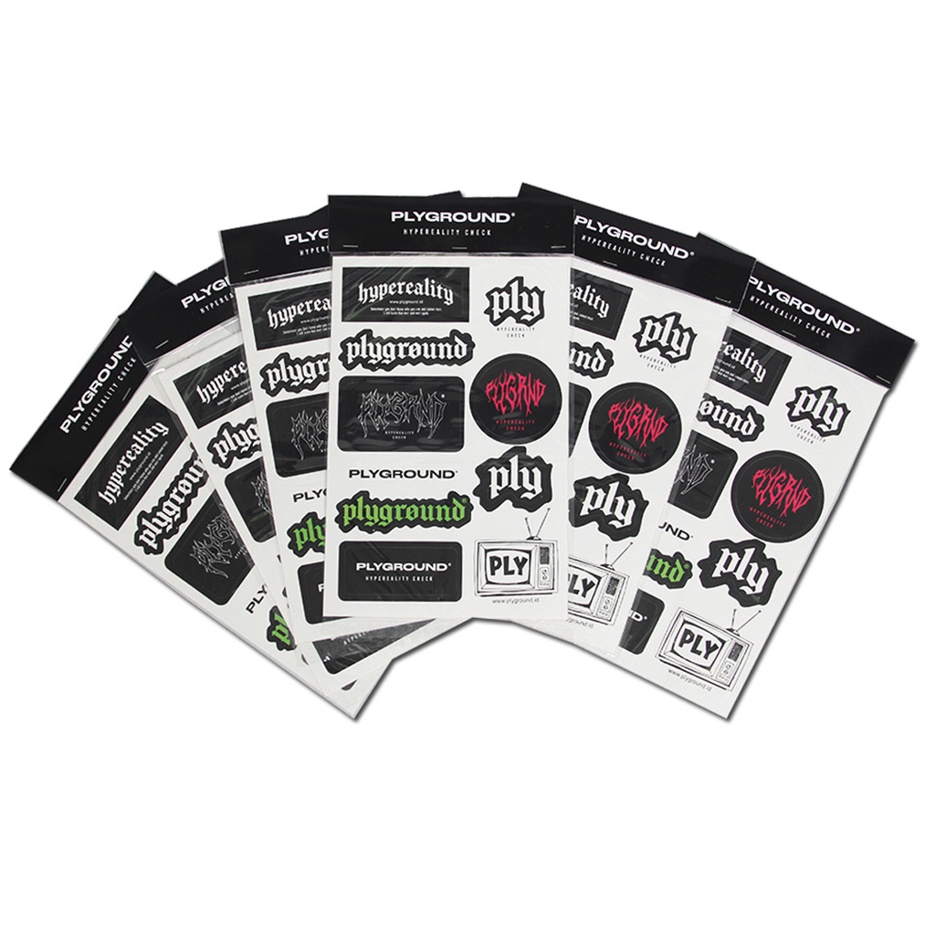 

Plyground Sticker Pack