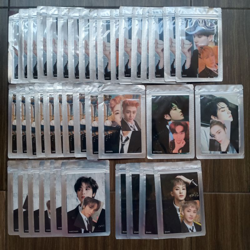 (ready stock, baca details) NCT U 4x6 PHOTO PC SET — UNIVERSE LETS PLAY BALL PHOTOSET HOLOGRAM HOLO 