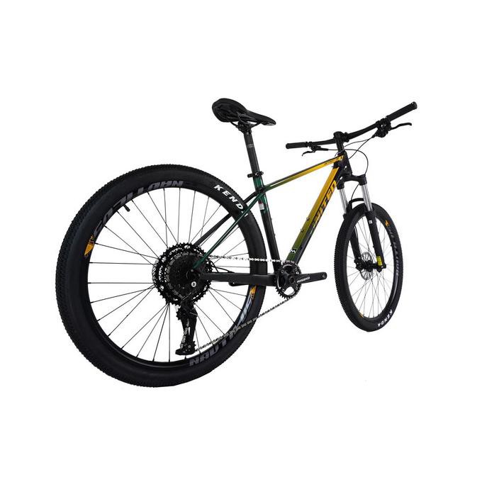 United Bike Sepeda Gunung Mtb Crb 27,5-12 Detroit 7.1(19)(20)Gn-Bk-Or