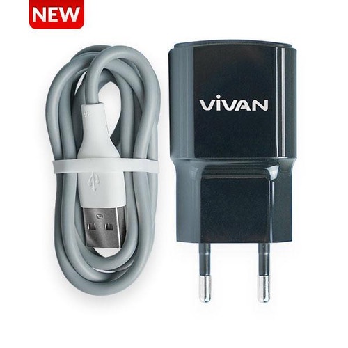 GARANSI 1 TAHUN CHARGER TYPE C VIVAN POWER OVAL 3.0 QUICK CHARGE 18W