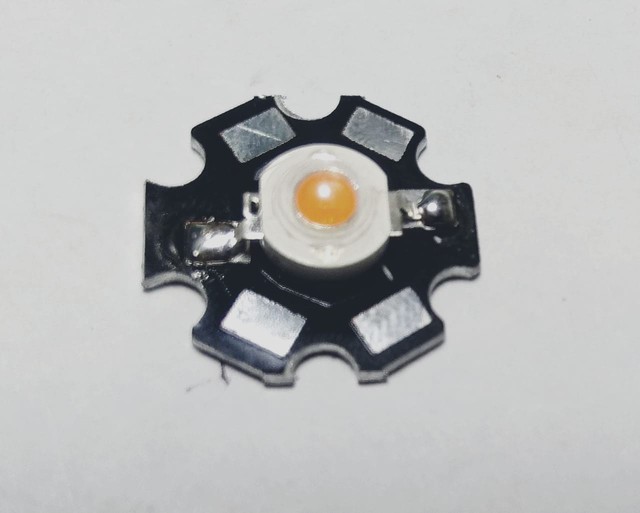 [DSP-9229] LED HPL 1WATT PINK 380-840NM GRADE A HPL + STAR PCB BLACK AQUASCAPE DECORATION