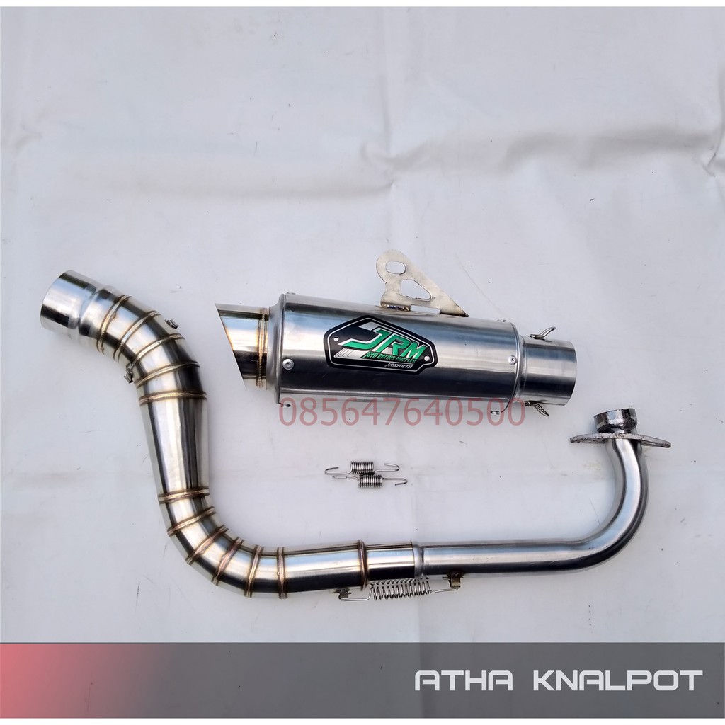 Knalpot Mio Sporty Soul Nouvo JRM Racing Stainless