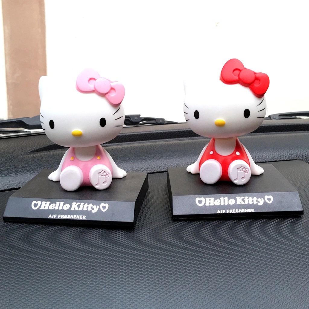 Boneka Figure Miniatur Pajangan Mobil Hello Kitty Hellokitty