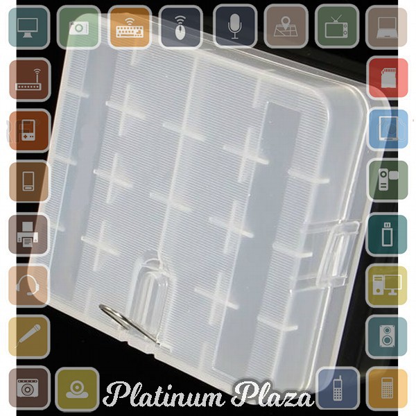 Casing Baterai Transparan untuk 4x18650 - Transparent`6FQWQ5-