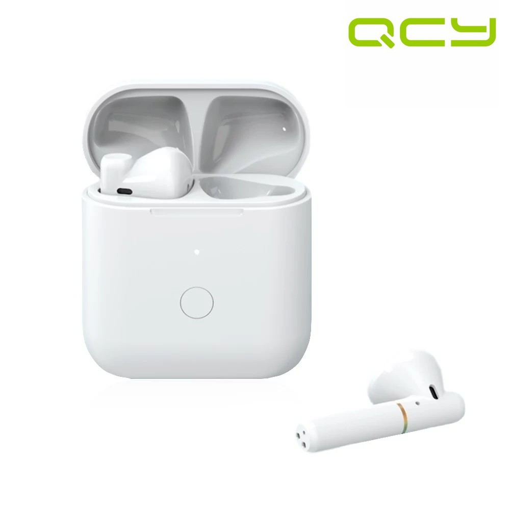 QCY T8 - Wireless Bluetooth 5.1 Half In-Ear TWS with Storage Box