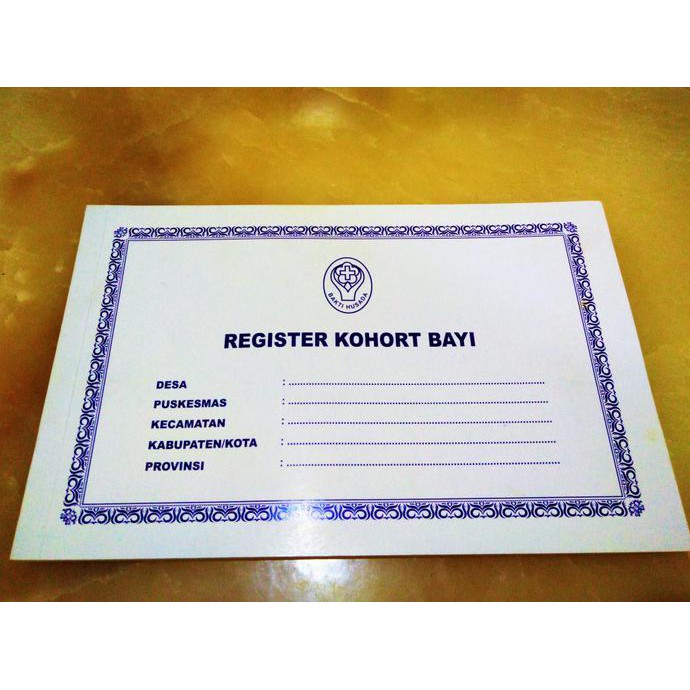 Buku Register Kohort Bayi SALE
