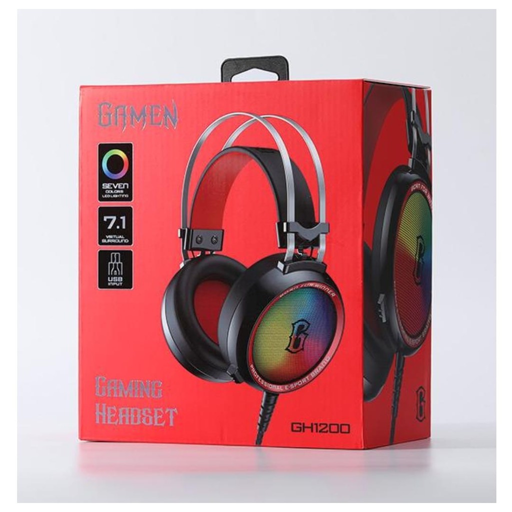 Headset Gamen GH1200 Original Headphone Gaming Best Quality