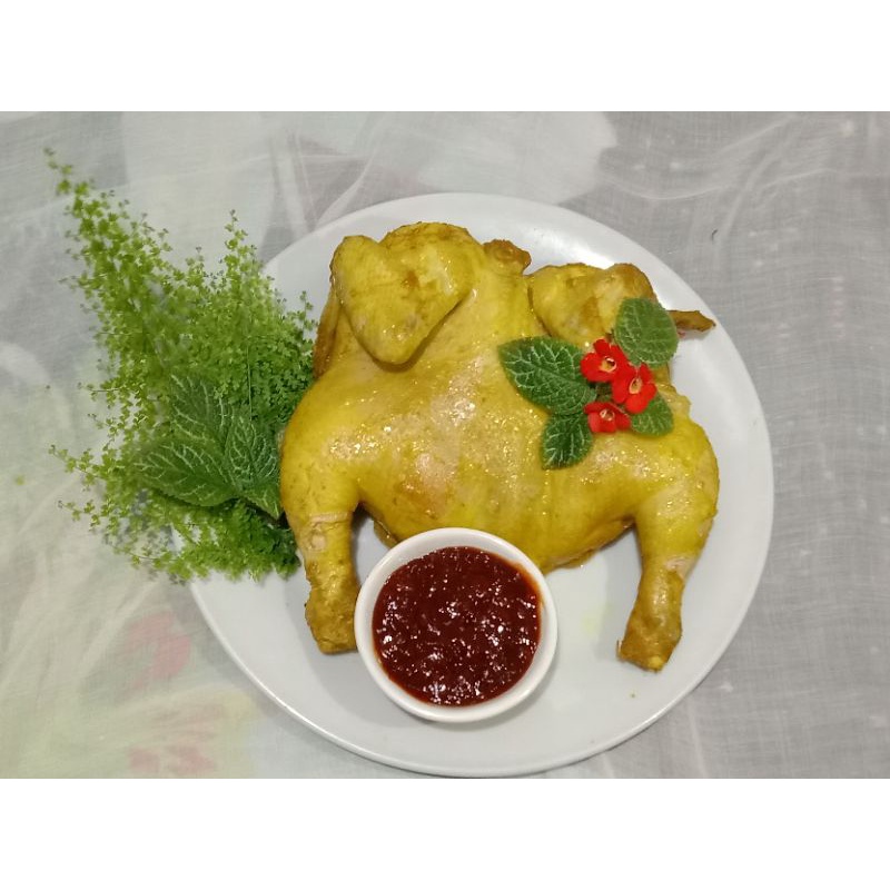 

Ayam Ungkep Bumbu Kuning FREE Sambal Goreng