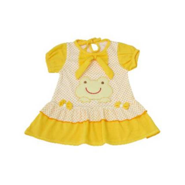 Dress Bayi Lengan Pendek/Terusan Bayi/Baju Bayi Perempuan