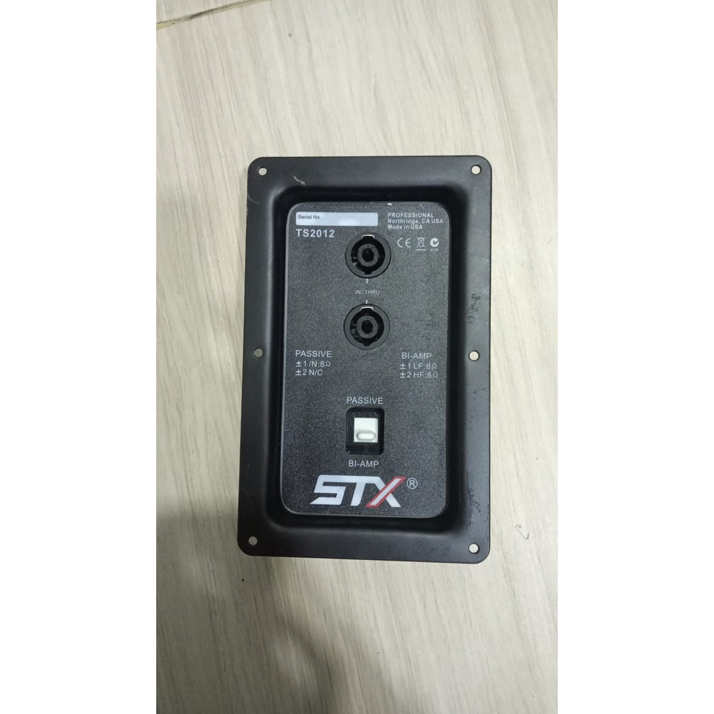 plat speakon spikon stx with passive b1-amp