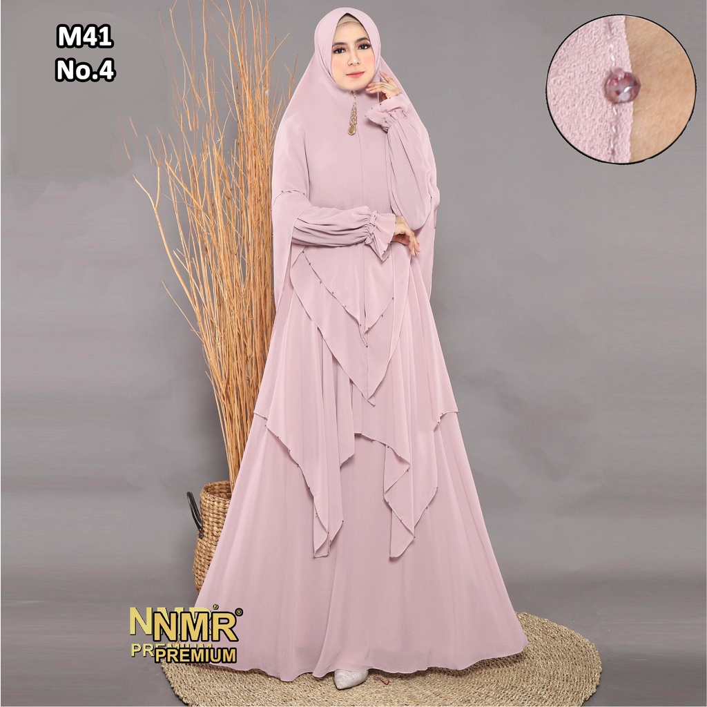 M41-4 Gamis Syari NMR BY NAMIRA PREMIUM