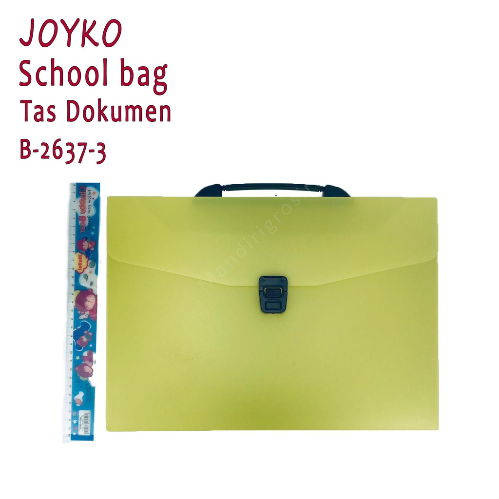 School bag *Joyko * Tas Berkas * B-2637-3 * Kuning